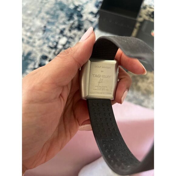 Pro Golf Watch TAGHeuer Sapphire Crystal 50m Swiss made Tiger Woods Edition - Picture 3 of 6